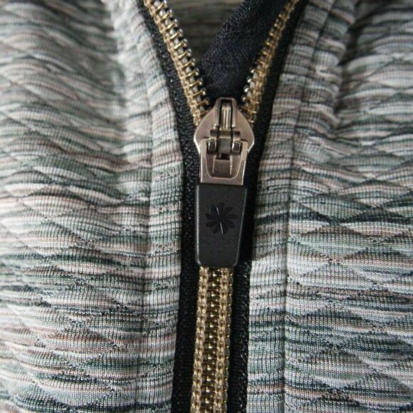 Athleta 1/2 Zip Womens Size XS Gray Black Mock Neck Sport Sweater Pullover Top - Picture 5 of 12